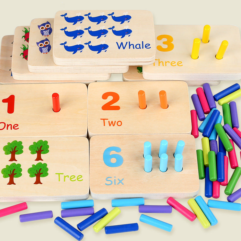 Montessori Counting Board for Screen-Free Math Play