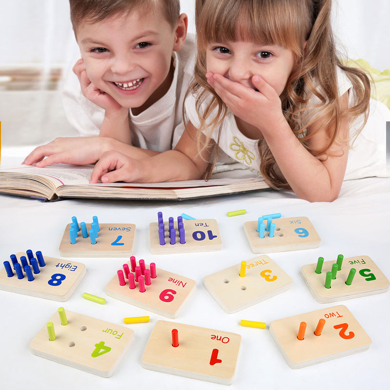 Montessori Counting Board for Screen-Free Math Play