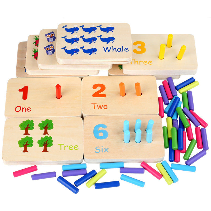 Montessori Counting Board for Screen-Free Math Play