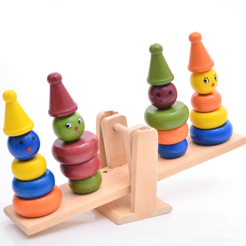 Wooden Balancing Toy for Montessori Skill-Building