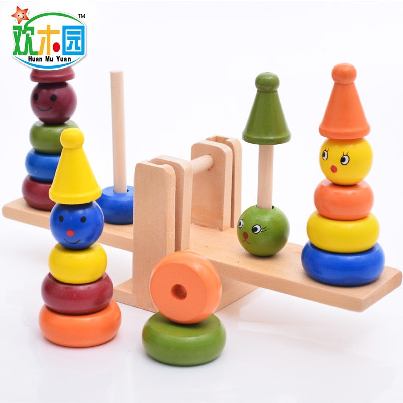 Wooden Balancing Toy for Montessori Skill-Building
