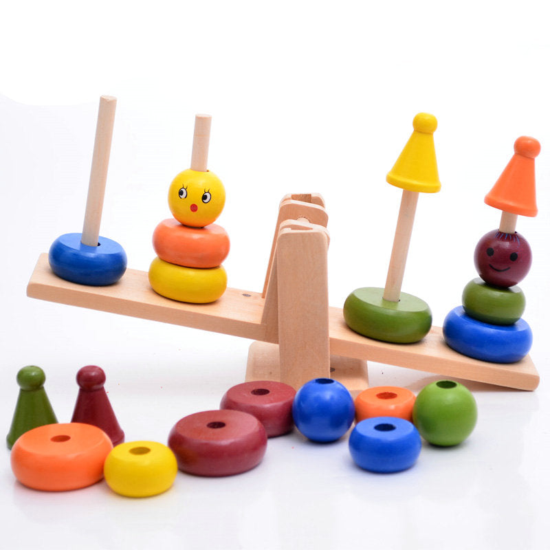 Wooden Balancing Toy for Montessori Skill-Building