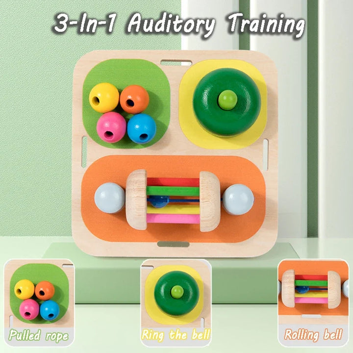 Montessori Activity Board for Screen-Free Skill Play