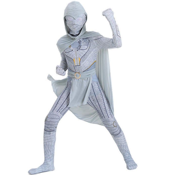 Moonlight Knight Cosplay Costume for Kids With Cape