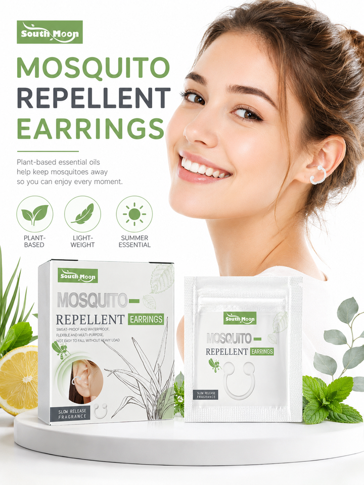 Mosquito Repellent Earrings — Hands-Free Plant Protection