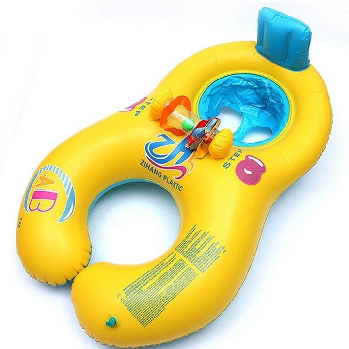 Mother-Child Swim Ring for Supported Pool Water Play