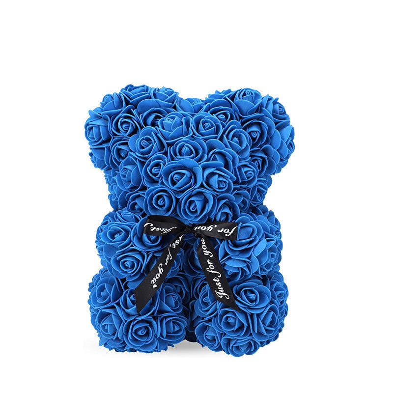 Rose Bear Gift 25cm for Lasting Romantic Keepsakes