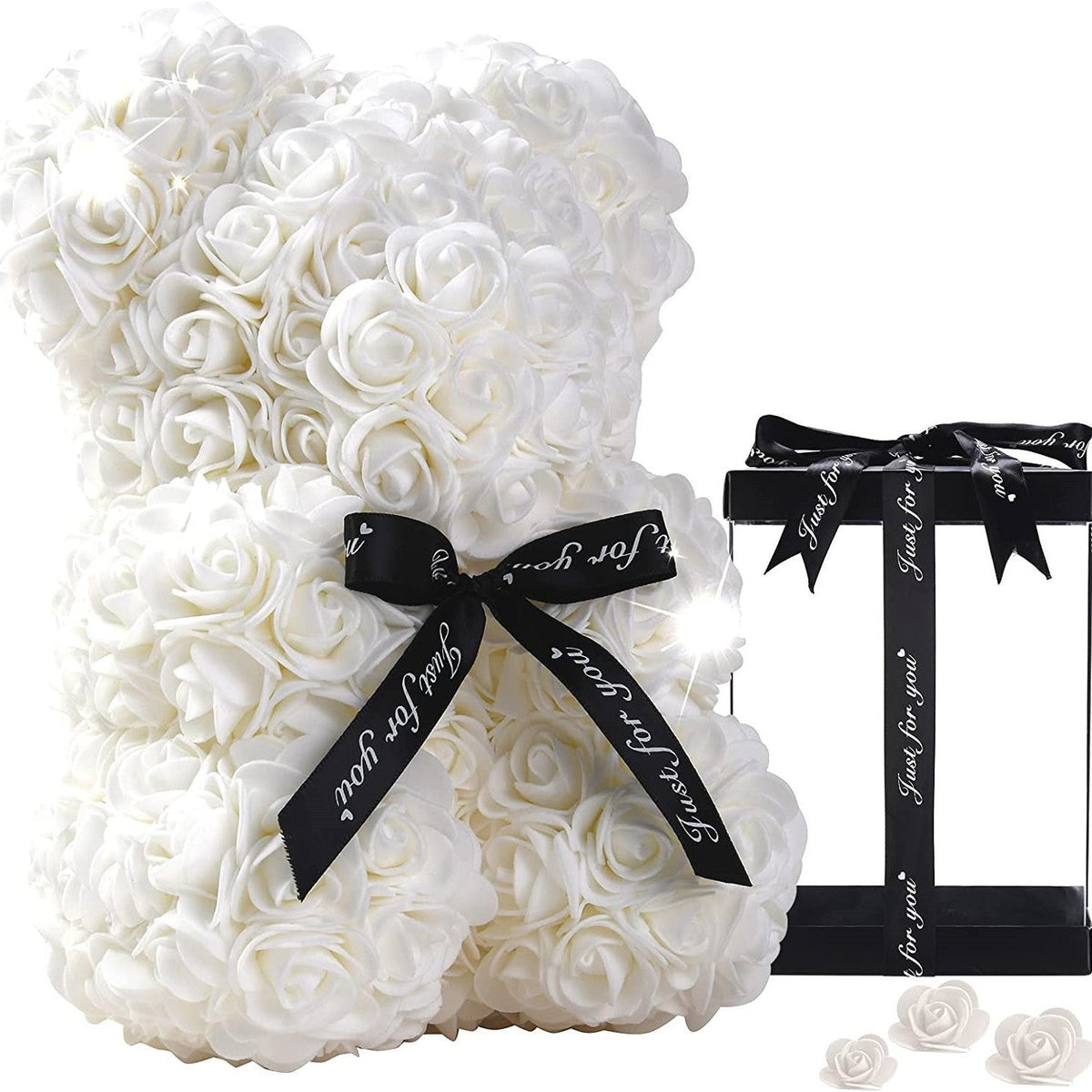 Rose Bear Gift 25cm for Lasting Romantic Keepsakes
