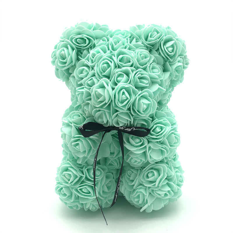 Rose Bear Gift 25cm for Lasting Romantic Keepsakes