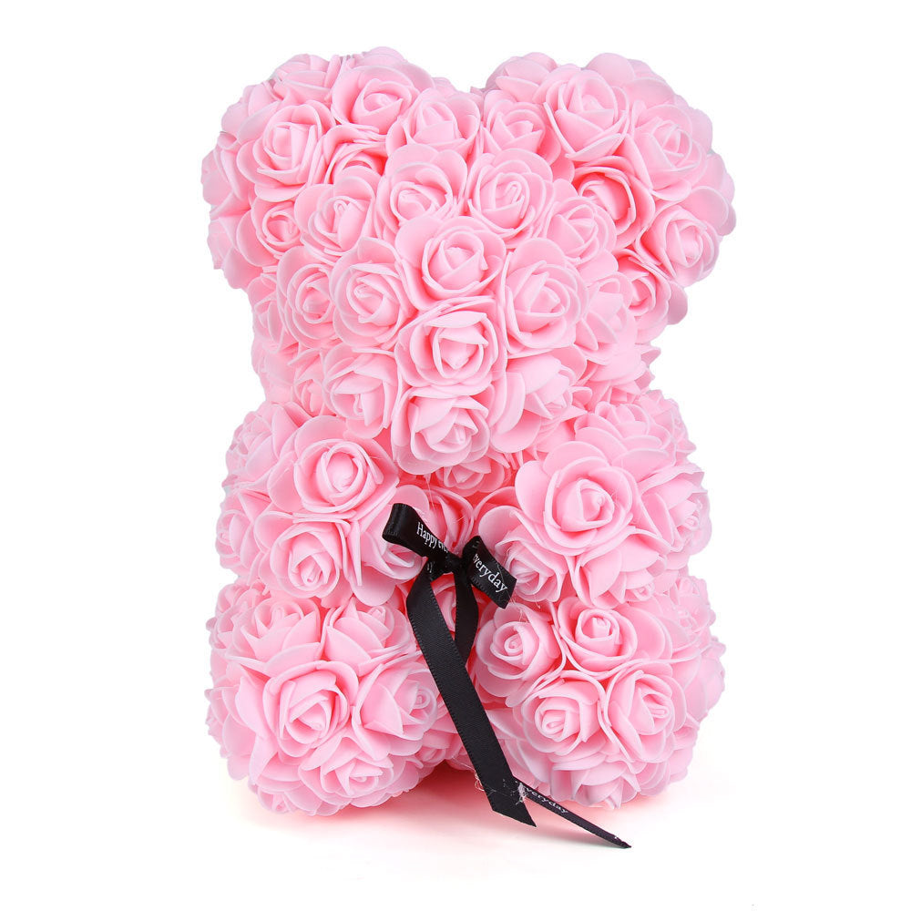 Rose Bear Gift 25cm for Lasting Romantic Keepsakes