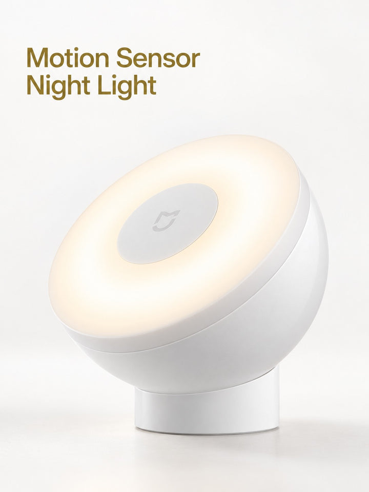 Motion Sensor Night Light with Magnetic Base and 360° Head