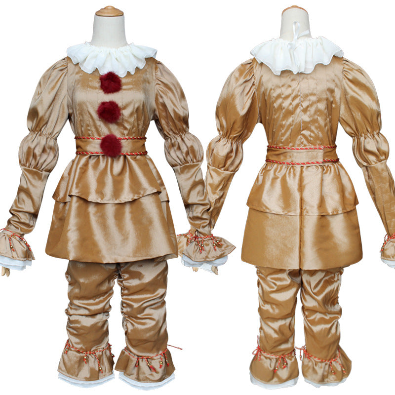 Pennywise Clown Costume for Movie-Inspired Cosplay