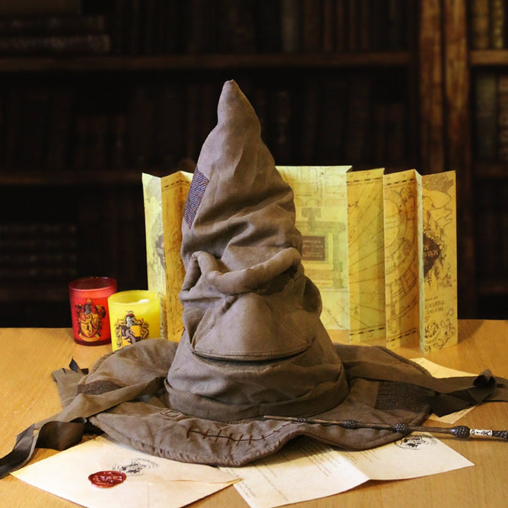 Talking Wizard Sorting Hat for Magical Costume Fun