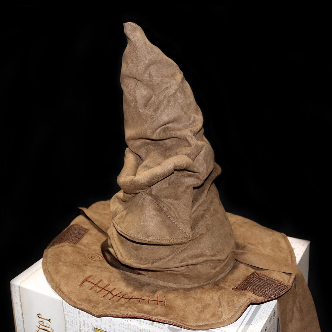 Talking Wizard Sorting Hat for Magical Costume Fun