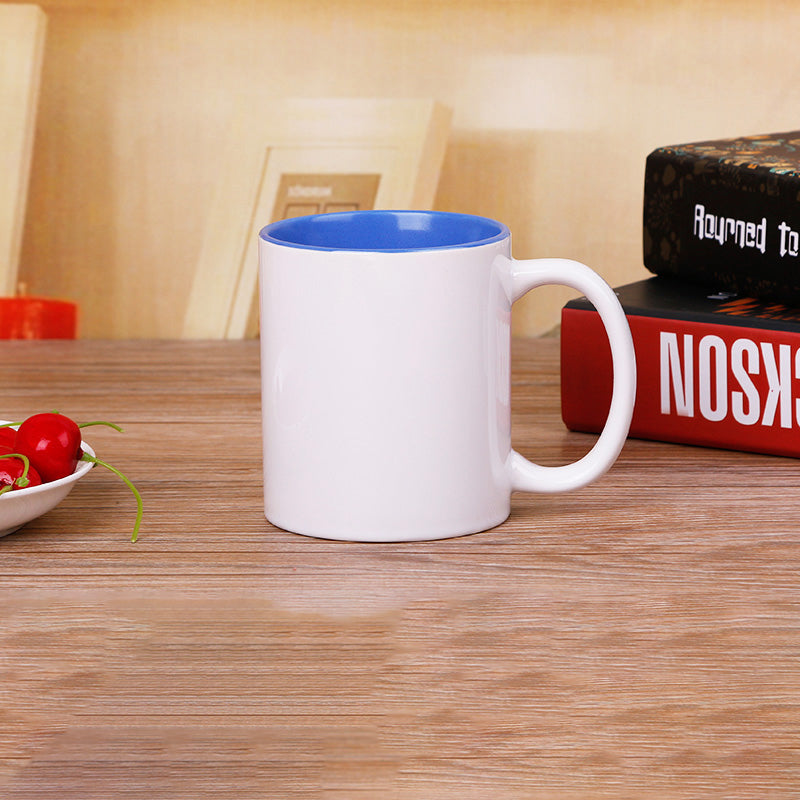 Custom Logo Ceramic Mug for Office Branding and Gifts