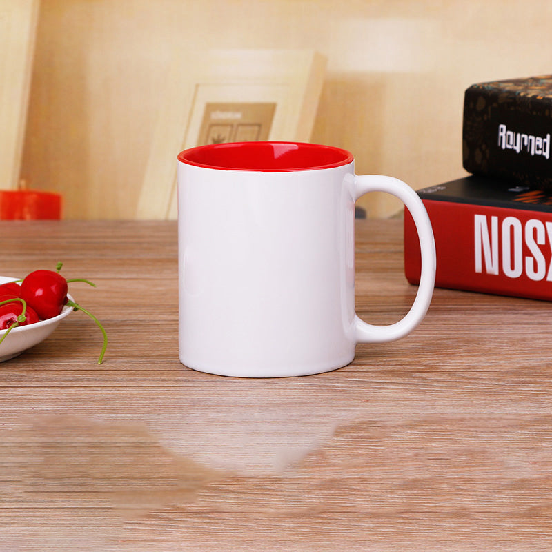Custom Logo Ceramic Mug for Office Branding and Gifts