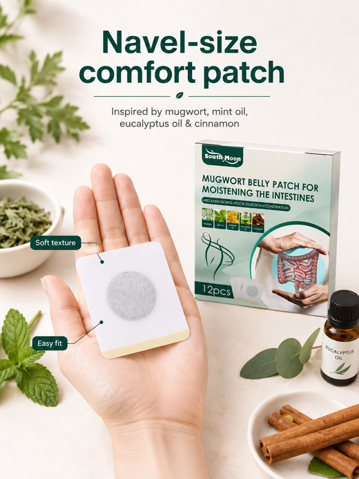Mugwort Belly Patch — Flatter Belly & Digestive Comfort Overnight