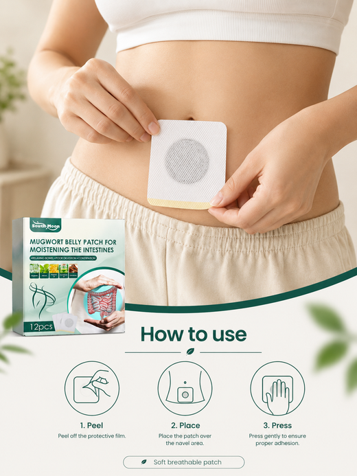 Mugwort Belly Patch — Flatter Belly & Digestive Comfort Overnight