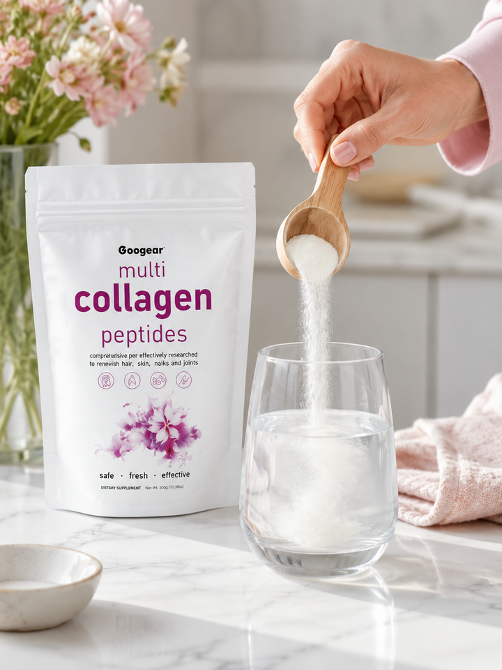 Multi-Collagen Peptides Powder — Skin & Hair Support