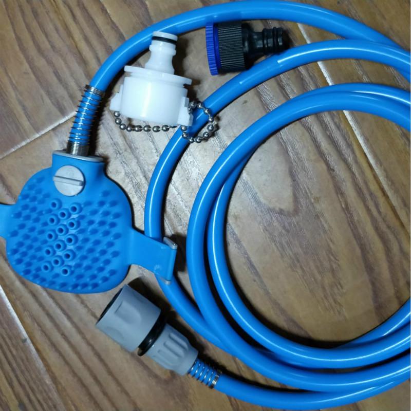 Dog Shower Massager Hose with Wrist Strap, Garden Tap