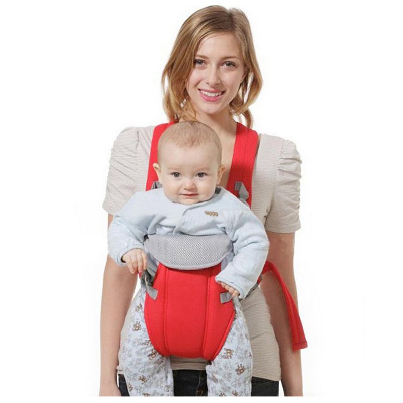Baby Carrier for Hands-Free, Supported Front Carrying