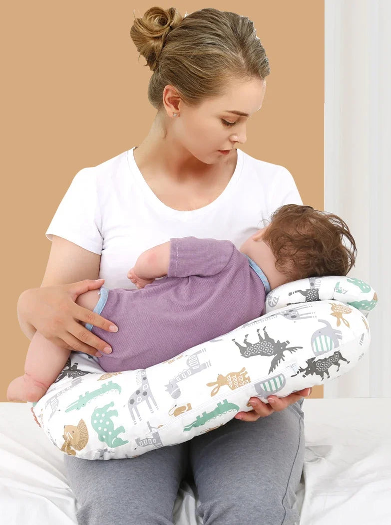 Baby Feeding Pillow, U-Shaped Ergonomic Nursing Support
