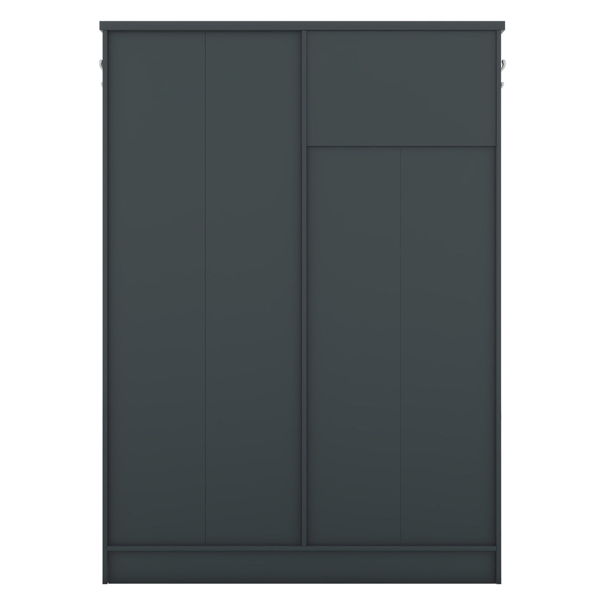 Hall Tree with Shoe Drawer, Storage Cabinet and Coat Hooks