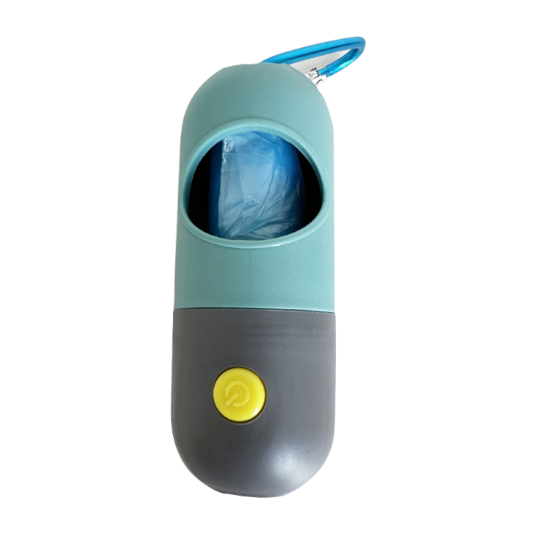 LED Pet Waste Bag Dispenser for Easier Night Walks