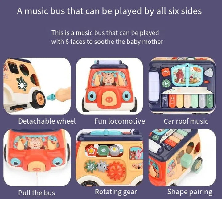 Music Bus Baby Toy for Screen-Free Learning & Play