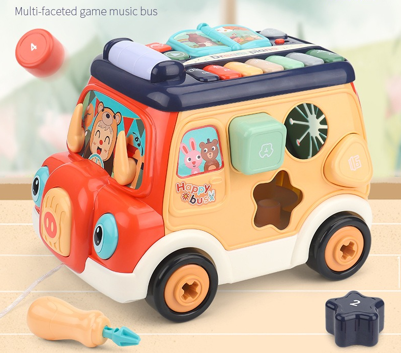 Music Bus Baby Toy for Screen-Free Learning & Play