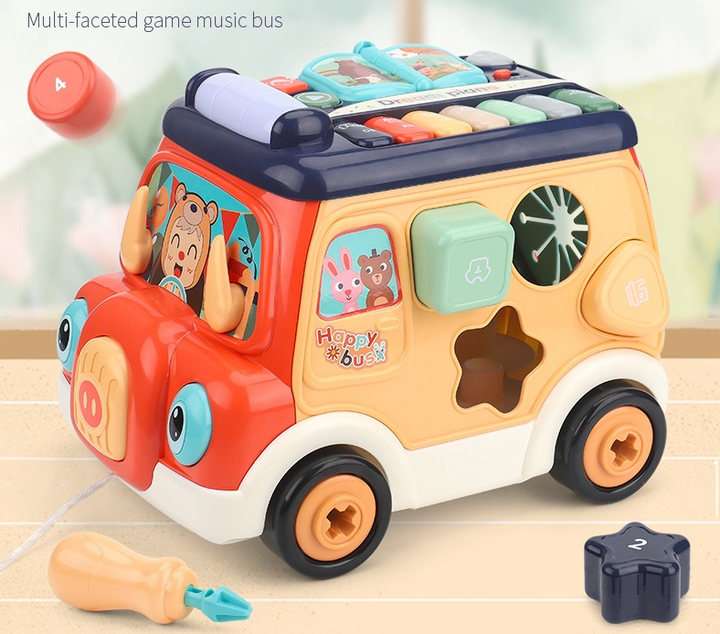 Music Bus Baby Toy for Screen-Free Learning & Play