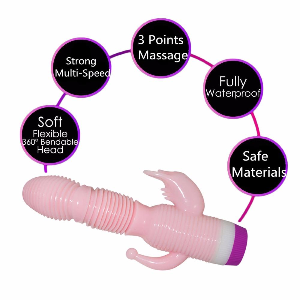 G-Spot Vibrator With Waterproof Three-Point Stimulation