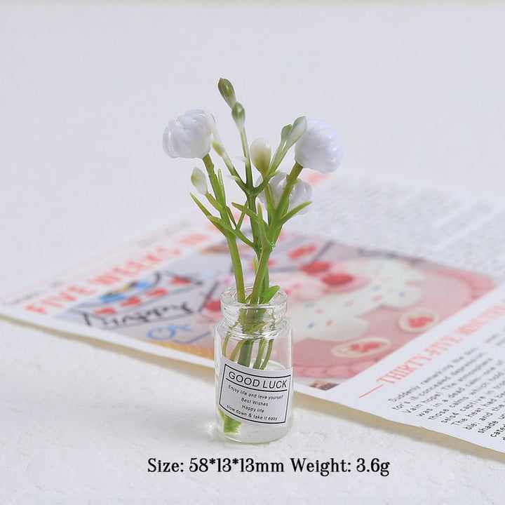 Miniature Flower Vase Decor for Colorful Small Spaces