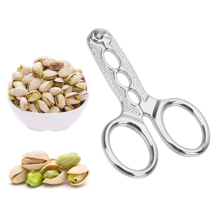 Pistachio & Melon Seed Cracker Pliers, 3-Size Zinc Alloy