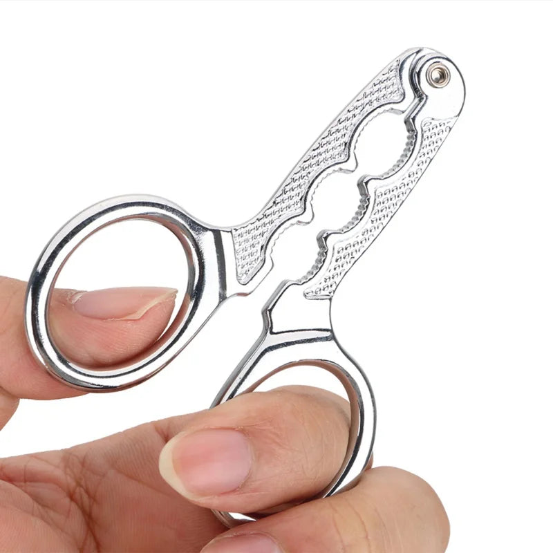 Pistachio & Melon Seed Cracker Pliers, 3-Size Zinc Alloy