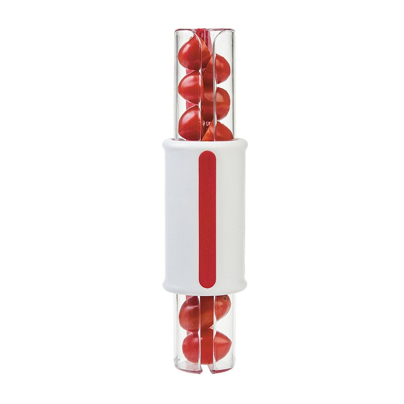 Cherry Tomato & Grape Slicer: Cut Fruit in One Press