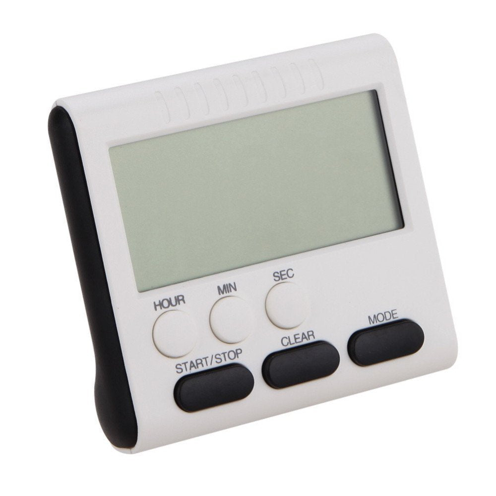 Digital Kitchen Timer with Loud Alarm and Big LCD Display