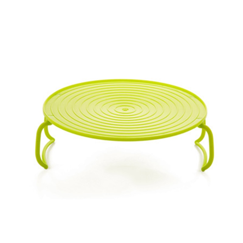 Microwave Stackable Shelf Rack for Heating Two Dishes