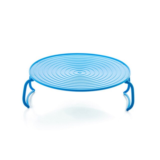 Microwave Stackable Shelf Rack for Heating Two Dishes