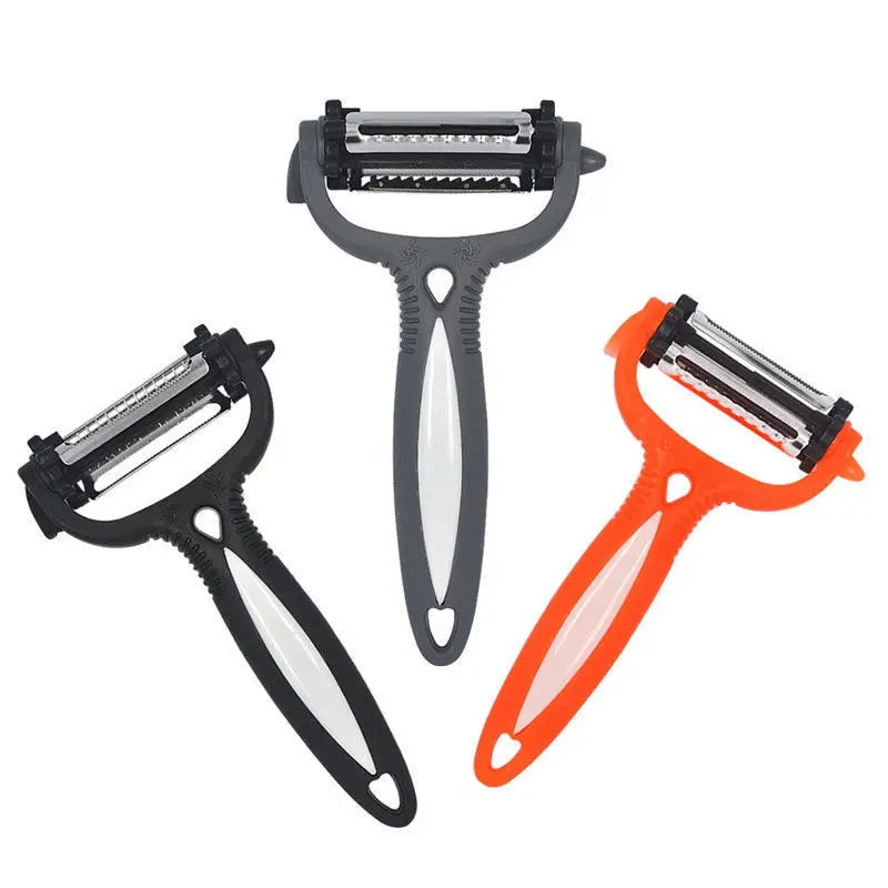 360 Rotary Peeler, Slicer and Grater for Fast Veggie Prep