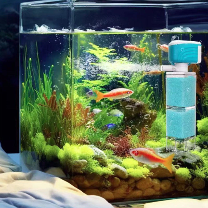 Aquarium Sponge Filter With 3000L/H Water Circulation