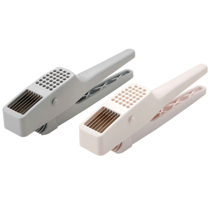 Garlic Press and Slicer: Mince, Slice and Clean Garlic