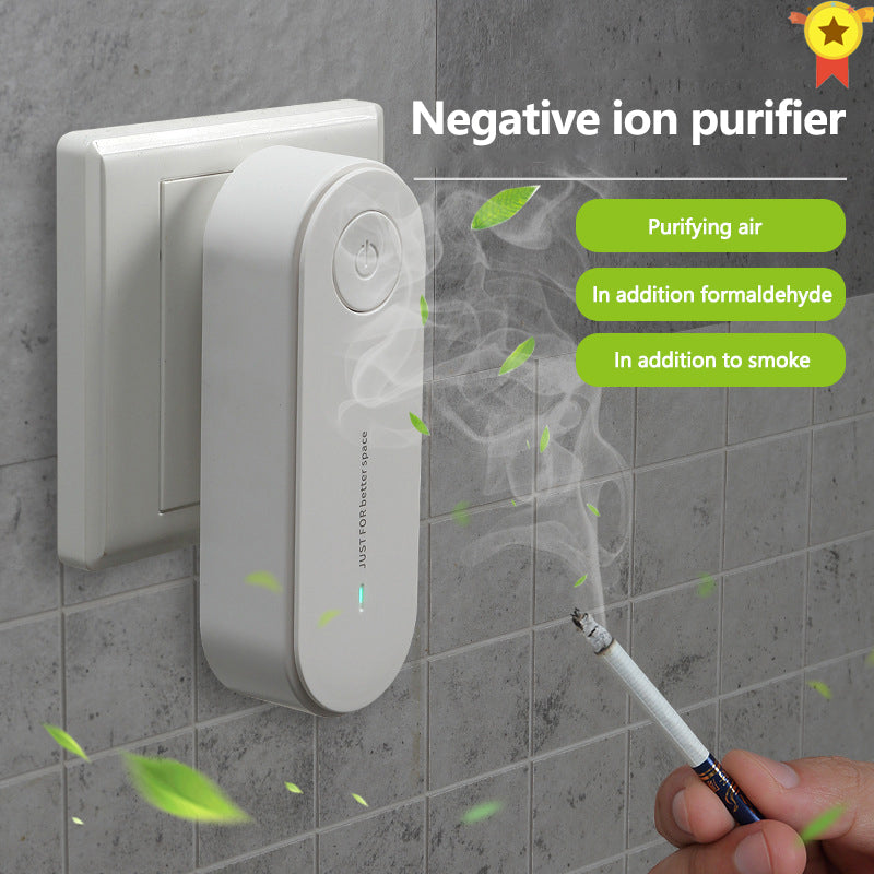 Plug-In Negative Ion Air Purifier for Smoke & Stale Air