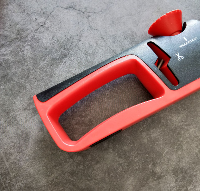 Manual Knife Sharpener with 4 Angle Slots for Home Cooks