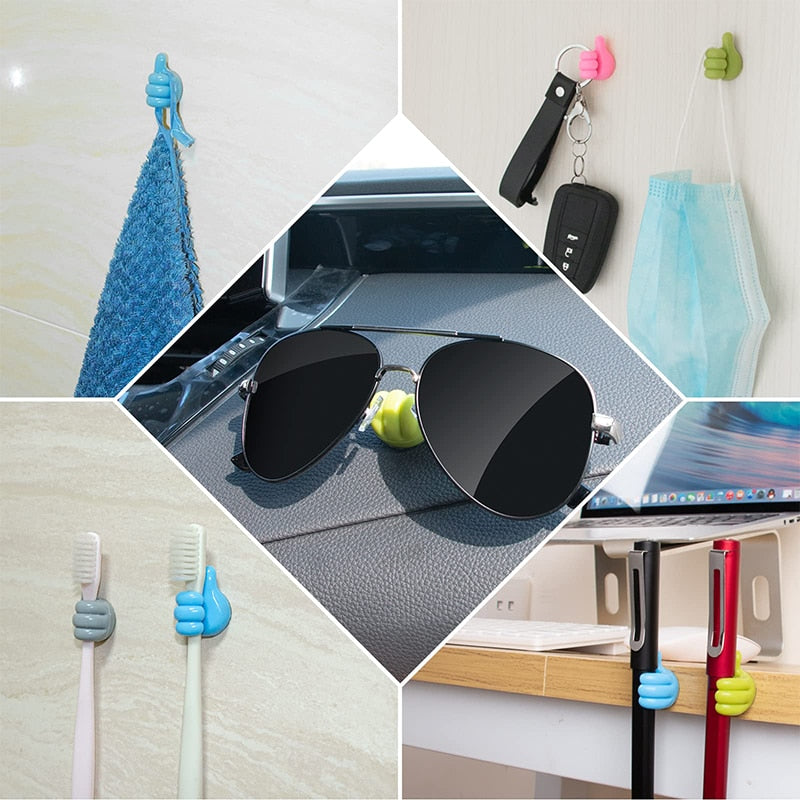 Thumb Cable Holder Clips For Tidy, Reachable Wires
