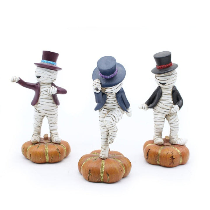 Mummy Halloween Tabletop Decor Set for Festive Style