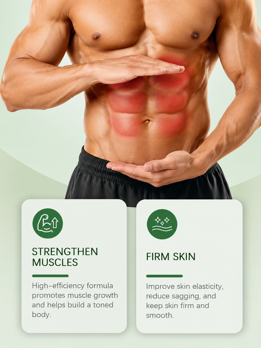 Muscle Toning Treatment Cream — Firmer Skin, Visible