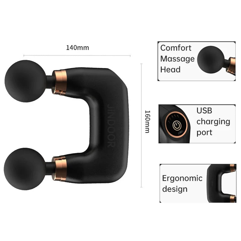 Double Head Massage Gun for Muscle Tension & Recovery
