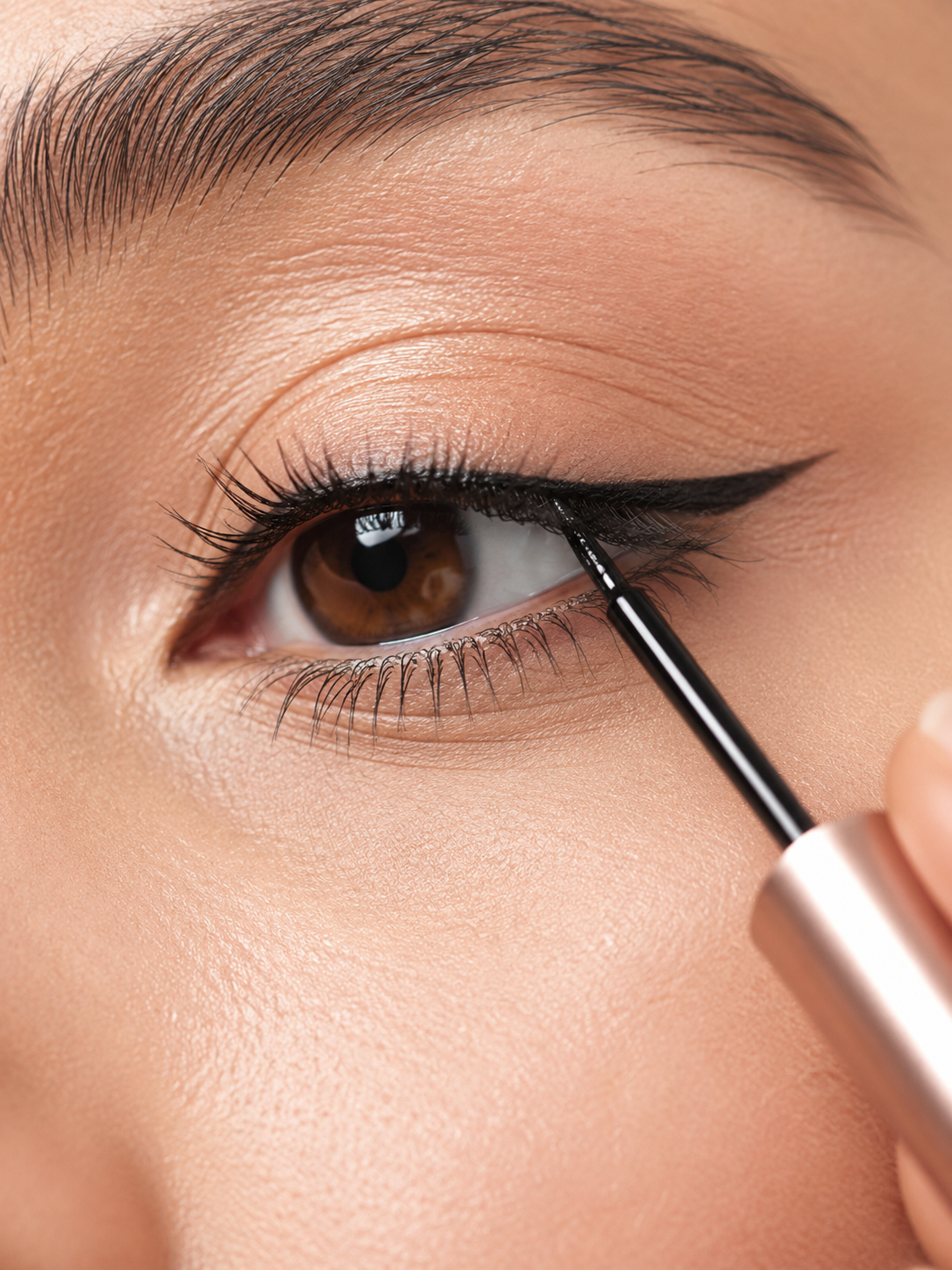 Music Flower 24HR Waterproof Liquid Eyeliner Pen | Matte Black