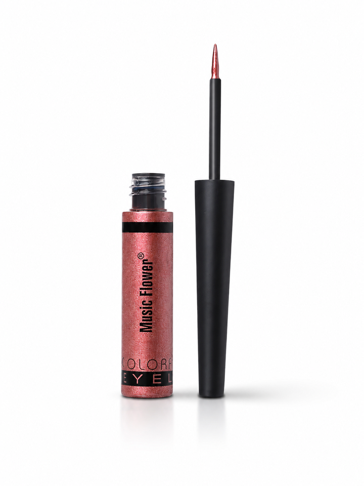 Music Flower 6-Color Shimmer Liquid Eyeliner Pen Set